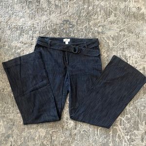 Like New Ann Taylor Denim Dress Pant